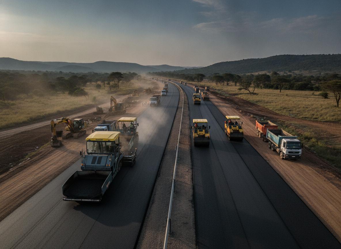 Road construction